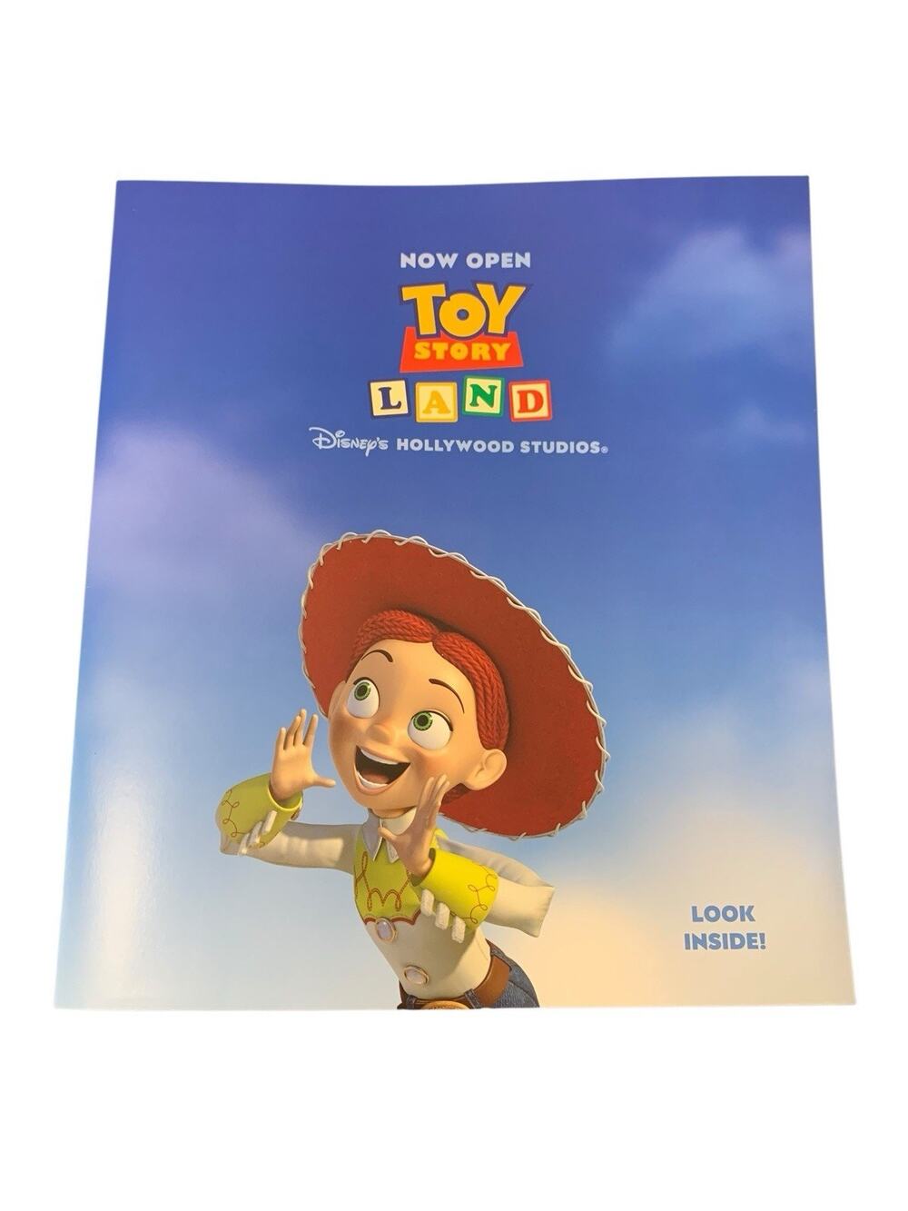 Disney Toy Story Land 2018 Promo Folder Press Kit‎ Buildable Blocks Hollywood